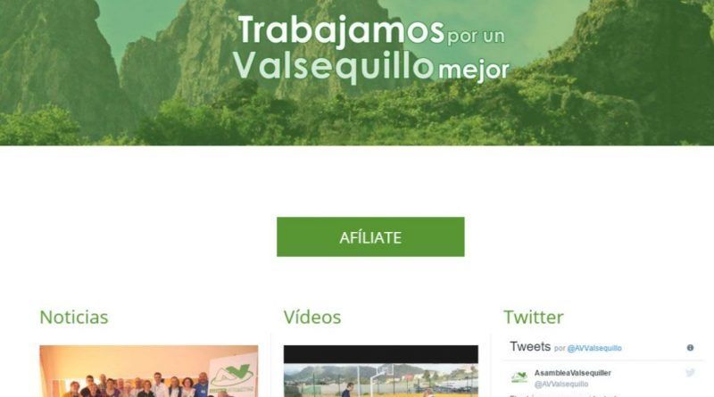 Foto web av