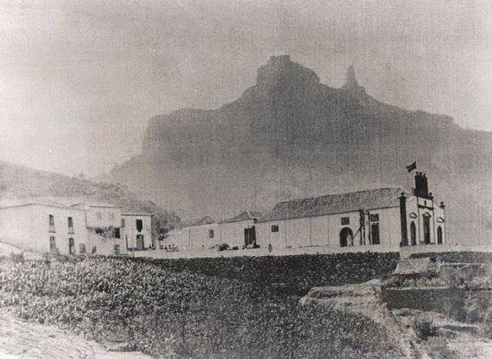 Iglesia antigua de Tejeda