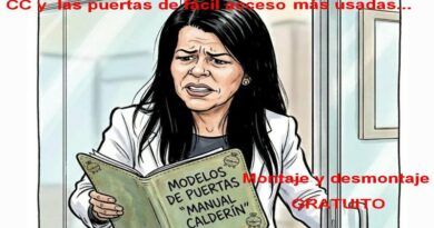 LAS PUERTAS CORREDERAS Y DO&Ntilde;A FABIOLA CALDER&Iacute;N