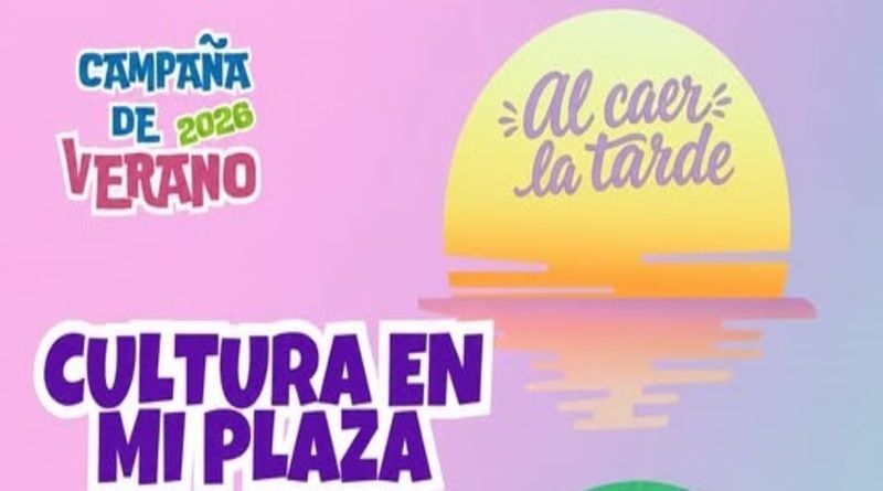 &iexcl;HOY AL CAER LA TARDE, LA PLAZA SE LLENA DE COLOR!