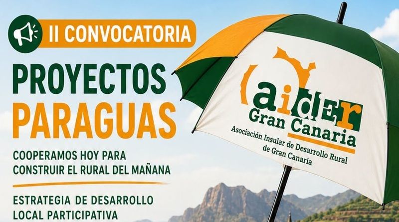 ABIERTO EL PLAZO PARA EL PROYECTO PARAGUAS DE AIDER