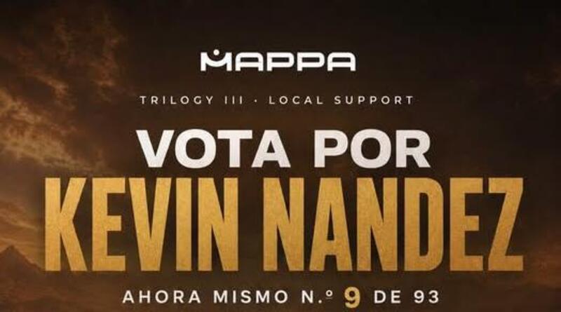 VOTA POR KEVIN NÁNDEZ