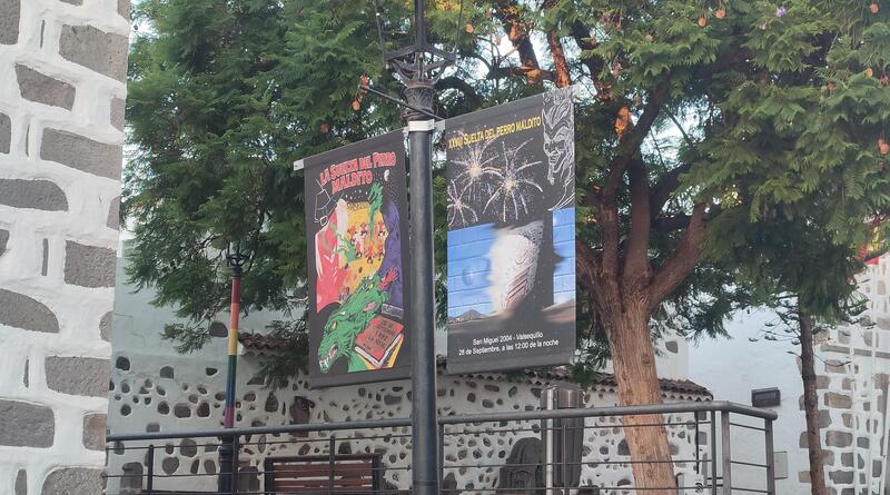 EXPOSICI&Oacute;N DE CARTELES DE LA SUELTA DEL PERRO MALDITO