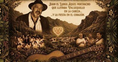 JUAN EL LARGO , AQUEL MUCHACHO QUE LLEVABA VALSEQUILLO EN LA CABEZA Y LA FIESTA EN EL CORAZ&Oacute;N