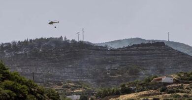 ESTABILIZADO EL FUEGO DECLARADO EN CAZADORES
