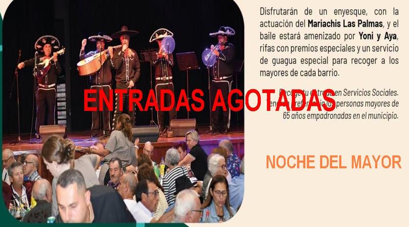 AFORO COMPLETO PARA LA NOCHE DEL MAYOR
