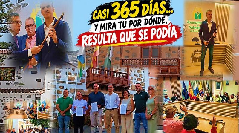 CASI 365 DÍAS… Y MIRA TÚ POR DÓNDE, RESULTA QUE SE PODÍA