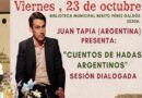 JUAN TAPIA EN PALABRAS EN FLOR