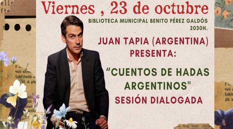 JUAN TAPIA EN PALABRAS EN FLOR