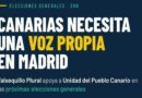 VALSEQUILLO PLURAL:  CANARIAS NECESITA UNA VOZ PROPIA EN MADRID   