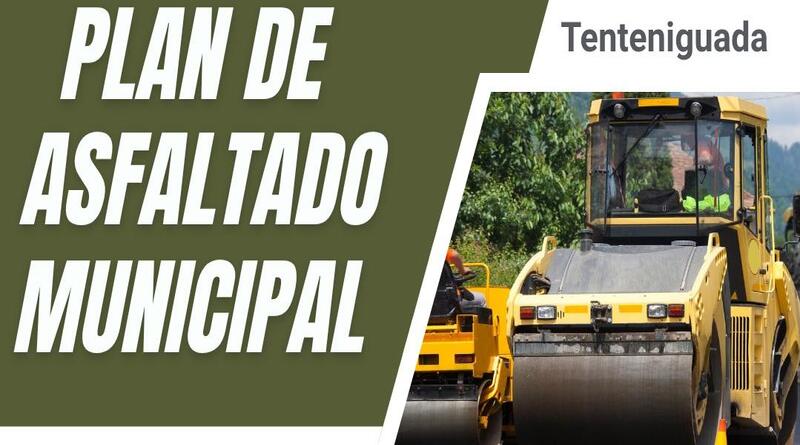 AVISO DE ASFALTADO EN TENTENIGUADA