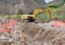 AVANZAN LOS TRABAJOS DE ARREGLO DE LOS BARRANCOS