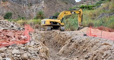 AVANZAN LOS TRABAJOS DE ARREGLO DE LOS BARRANCOS AVANZAN LOS TRABAJOS DE ARREGLO DE LOS BARRANCOS
