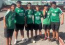 CAMPEONES DE CANARIAS DE DUPLETAS DE BOLA CANARIA EN LA CATEGORÍA JUVENIL