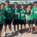 CAMPEONES DE CANARIAS DE DUPLETAS DE BOLA CANARIA EN LA CATEGORÍA JUVENIL