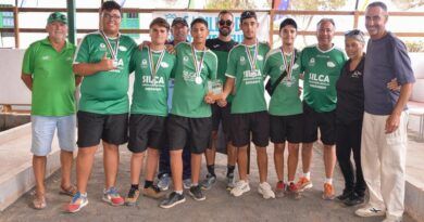 EL CBP LOS LOMITOS DE CORREA SUBCAMPEONES DE LA LIGA AUTONÓMICA JUVENIL DE BOLA CANARIA EL CBP LOS LOMITOS DE CORREA SUBCAMPEONES DE LA LIGA AUTONÓMICA JUVENIL DE BOLA CANARIA