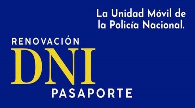UNIDAD M&Oacute;VIL PARA RENOVAR DNI Y PASAPORTE