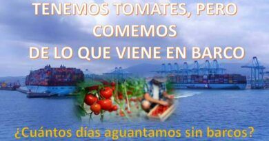 CANARIAS COME DE LO QUE VIENE EN BARCO