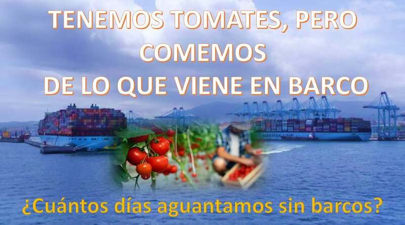 CANARIAS COME DE LO QUE VIENE EN BARCO